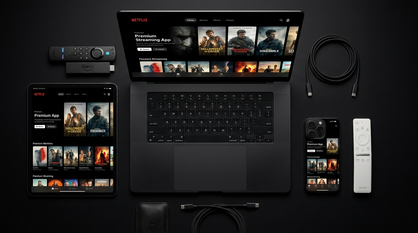 Nordic IPTV på Smart TV, iPhone, iPad, Firestick og PC